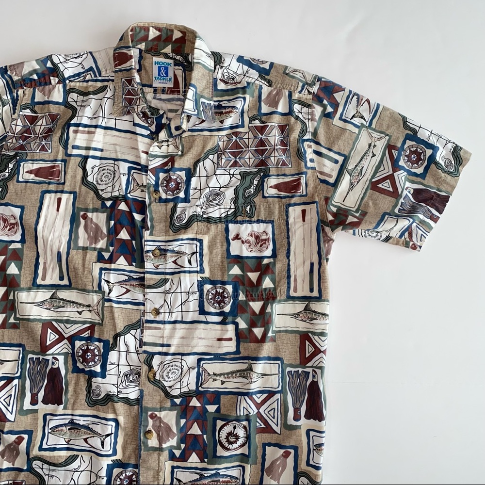 Hook and Tackle Button Up